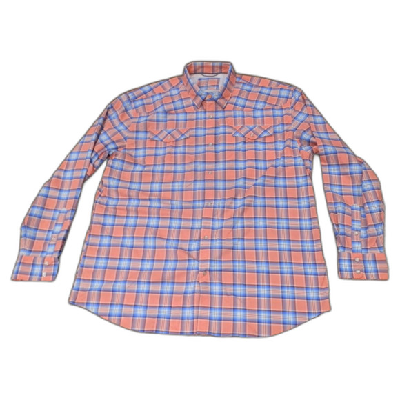 Schaefer Outfitter Rangetek Western Guide Snap Padre Shirt Men's Size XXL - Picture 1 of 2